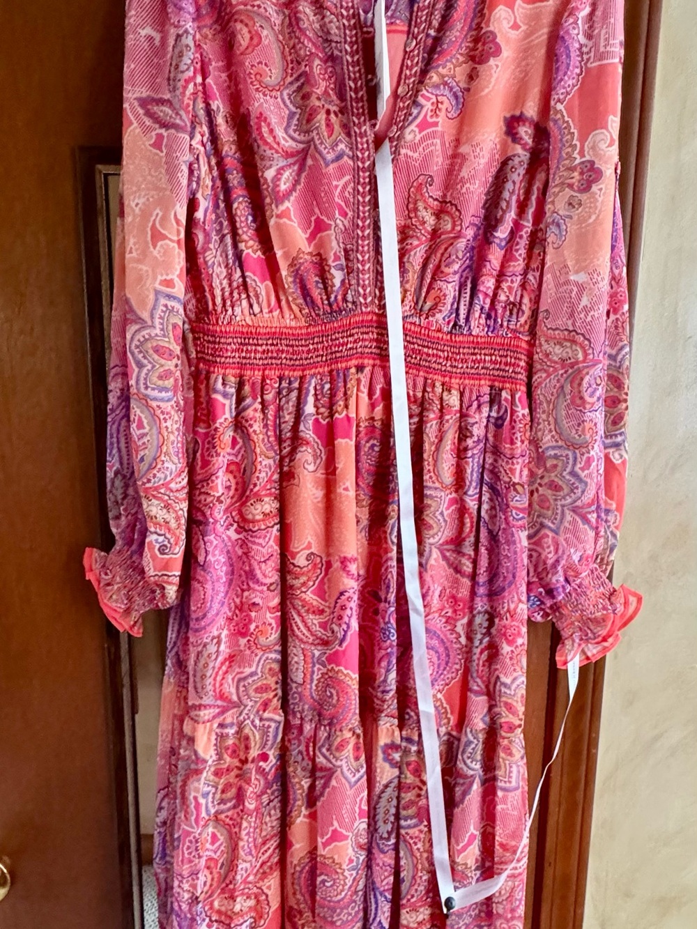 Hale Bob Shelby chiffon maxi dress